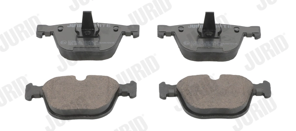 Brake Pad Set, disc brake Jurid White Low Dust 571991JC