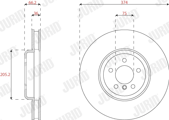 Brake Disc 563283JC-1