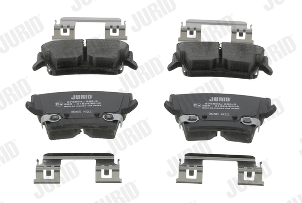 JURID 573684J Brake Pad Set, disc brake
