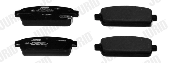 Brake Pad Set, disc brake 573335J