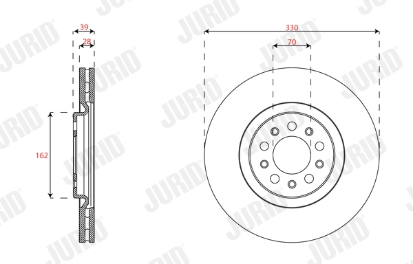 Brake Disc 563683JC-1