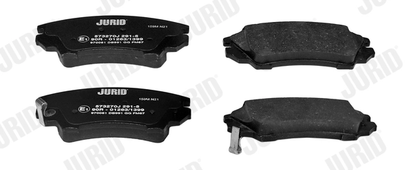 Brake Pad Set, disc brake 573270J