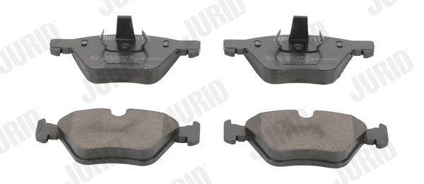 Brake Pad Set, disc brake Jurid White Low Dust 573151JC
