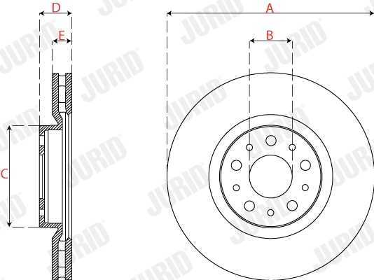 Brake Disc 563274JC