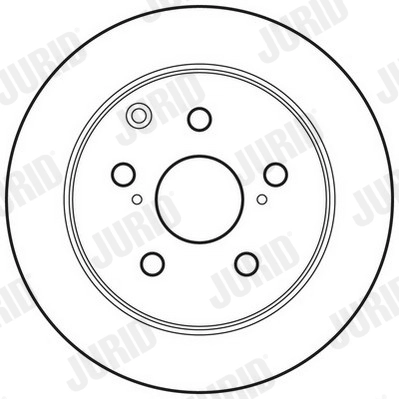 JURID 562808JC Brake Disc