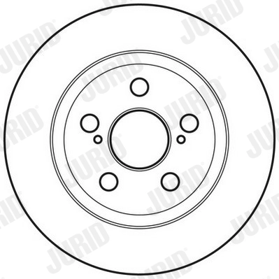 JURID 562712JC Brake Disc