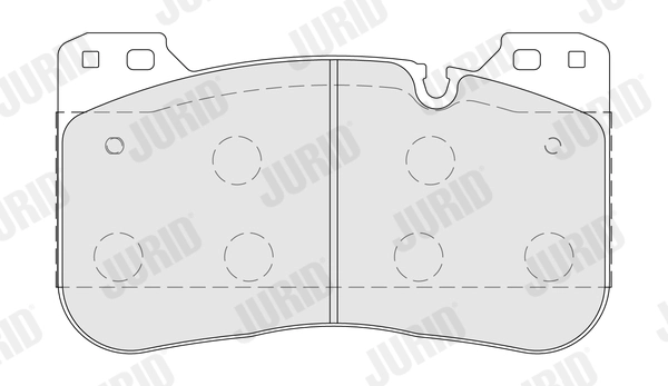 Brake Pad Set, disc brake 574030J
