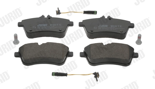 Brake Pad Set, disc brake Jurid White Low Dust 573230JC