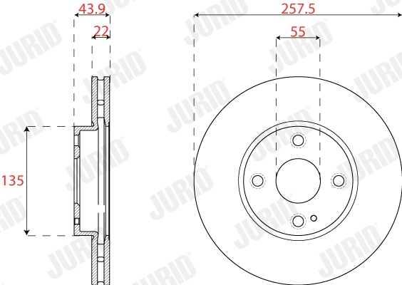 Brake Disc 563324JC