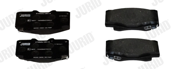 JURID 572625J Brake Pad Set, disc brake
