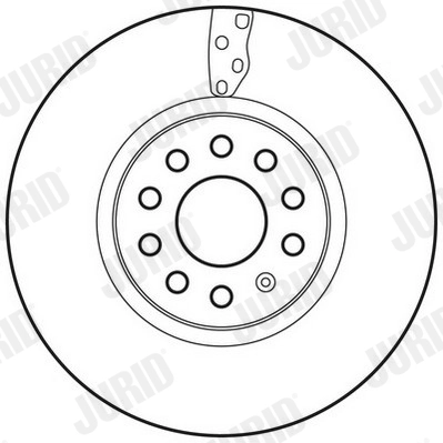 JURID 562688JC Brake Disc