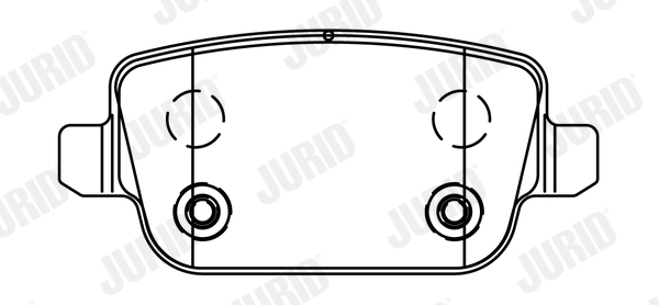 Brake Pad Set, disc brake 573263J