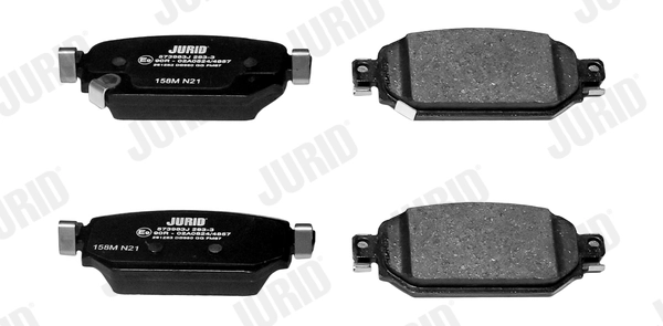 Brake Pad Set, disc brake 573983J