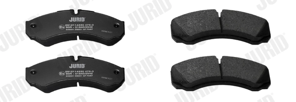 Brake Pad Set, disc brake 2912114530