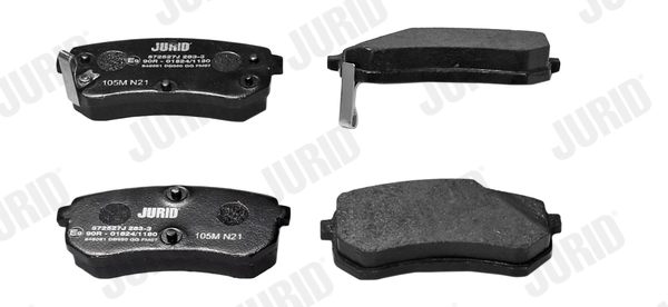 Brake Pad Set, disc brake 572527J