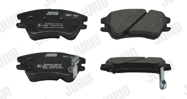 JURID 573642J Brake Pad Set, disc brake