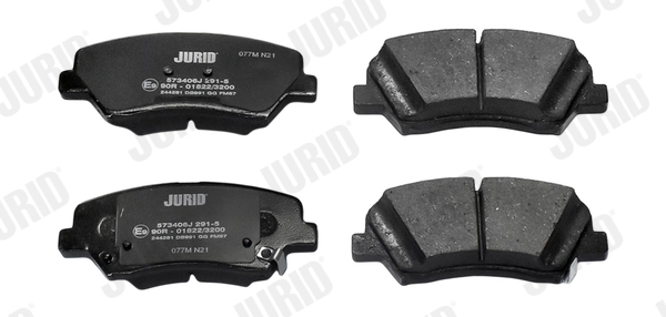 Brake Pad Set, disc brake 573406J