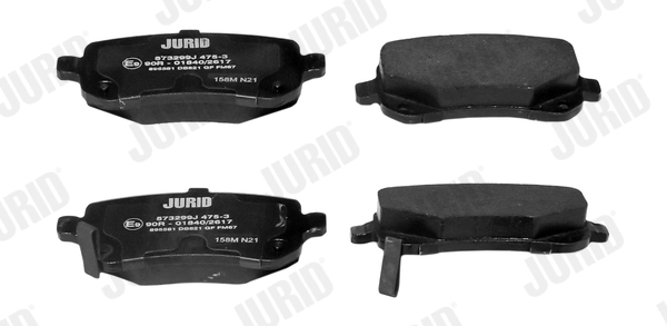 Brake Pad Set, disc brake 573299J