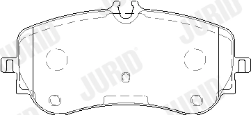 Brake Pad Set, disc brake 573832J
