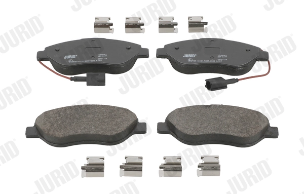 JURID 573076J Brake Pad Set, disc brake