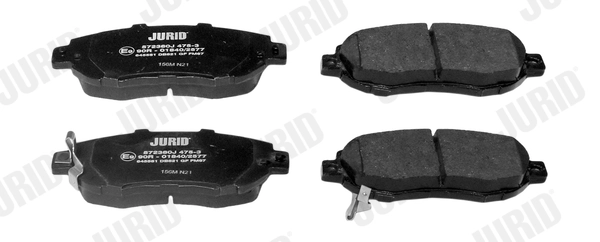 Brake Pad Set, disc brake 572380J