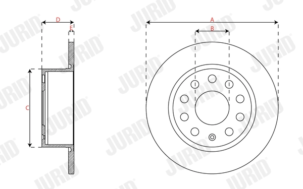 Brake Disc 563593JC