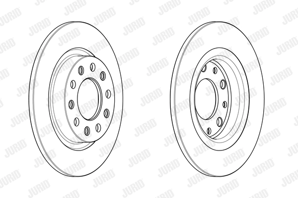 JURID 563106JC Brake Disc