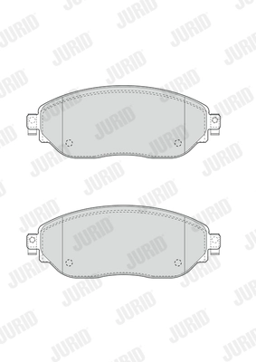 Brake Pad Set, disc brake 573656J