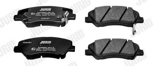 Brake Pad Set, disc brake 573368J