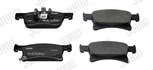 Brake Pad Set, disc brake 573657J