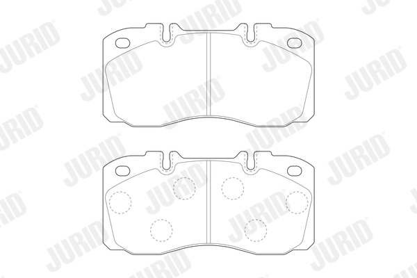 Brake Pad Set, disc brake 2937409560