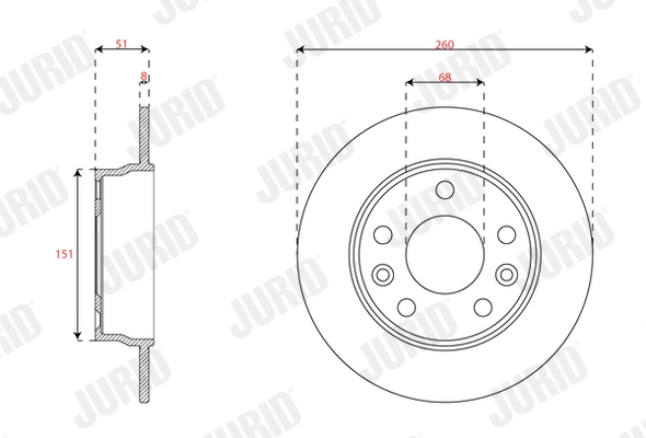 Brake Disc 563689JC