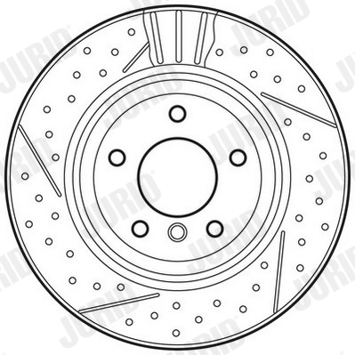JURID 562749JC Brake Disc