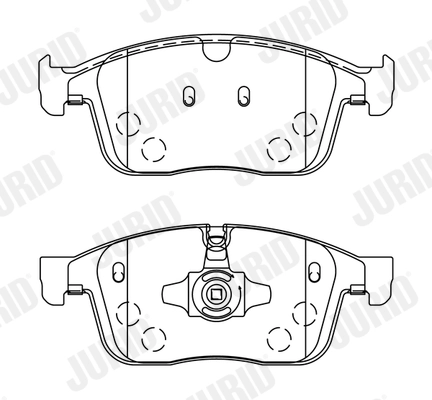 Brake Pad Set, disc brake 573808J