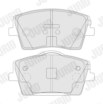 Brake Pad Set, disc brake 574017J