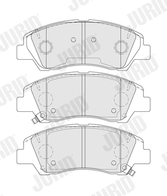 Brake Pad Set, disc brake 573691J