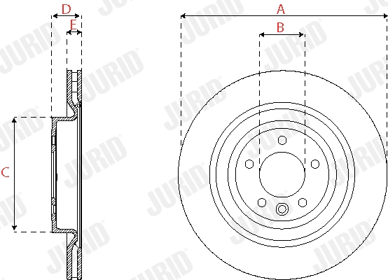 Brake Disc 563250JC-1