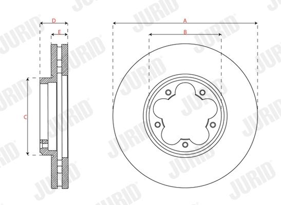 Brake Disc 563703JC