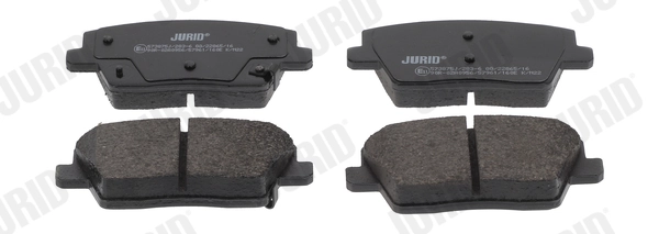 JURID 573875J Brake Pad Set, disc brake