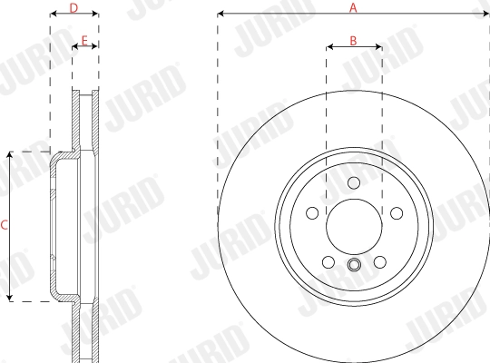 Brake Disc 563283JC-1