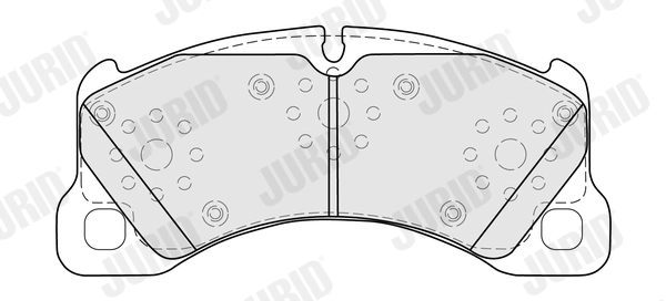 Brake Pad Set, disc brake 574159J