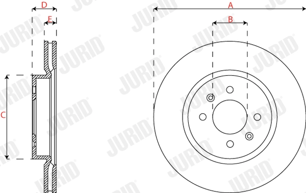 Brake Disc 563316JC