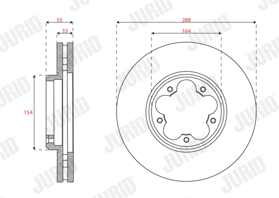 Brake Disc 563703JC