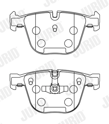 Brake Pad Set, disc brake 573271J