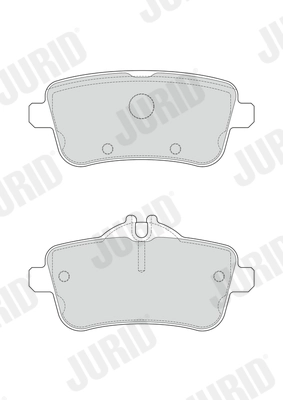 Brake Pad Set, disc brake 573458J