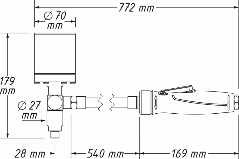HAZET 9098/24 Disassembly Tool Set, common rail injector
