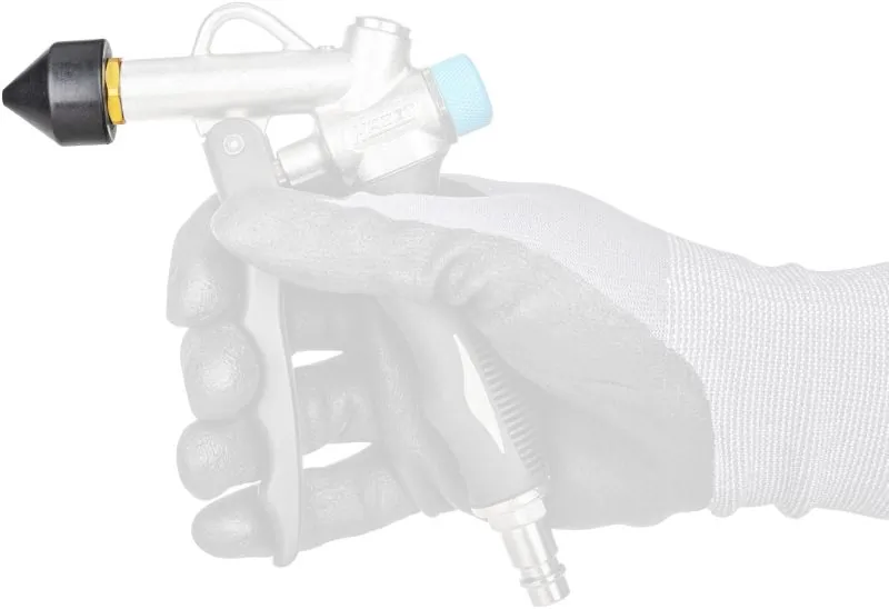 HAZET 9040-42/3 Brush/Nozzle Set, suction/blast gun