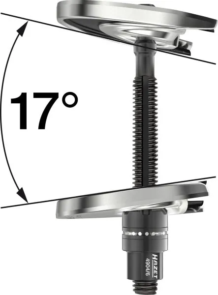 HAZET 4904/6 Spring Compressor Set, suspension spring