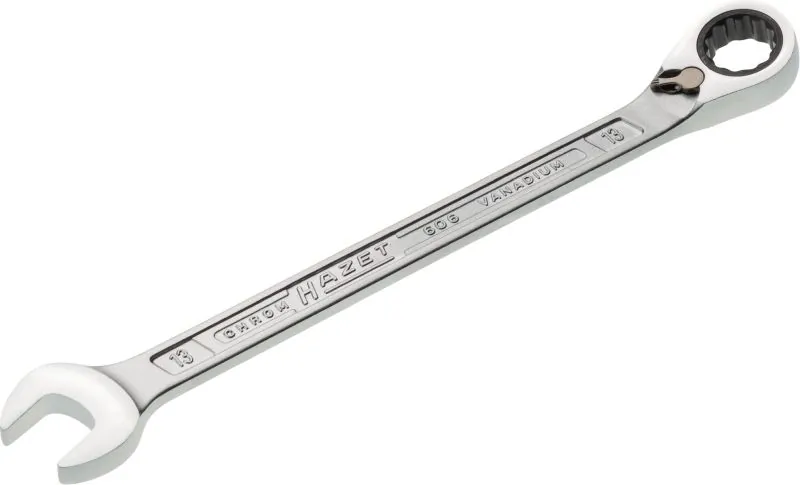 HAZET 606-13 Ratchet Ring Open-ended Spanner