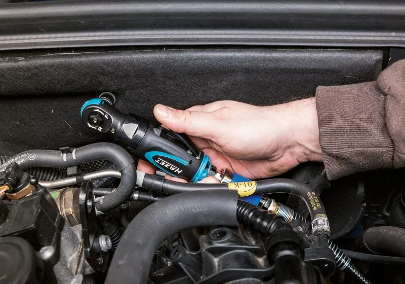 HAZET 9020P-2 Ratchet Screwdriver (compressed air)